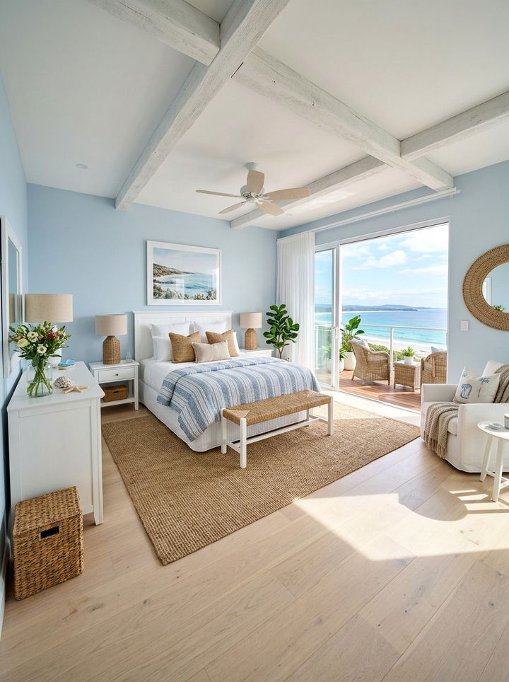 Coastal Bedroom - 30 airy bedroom ideas