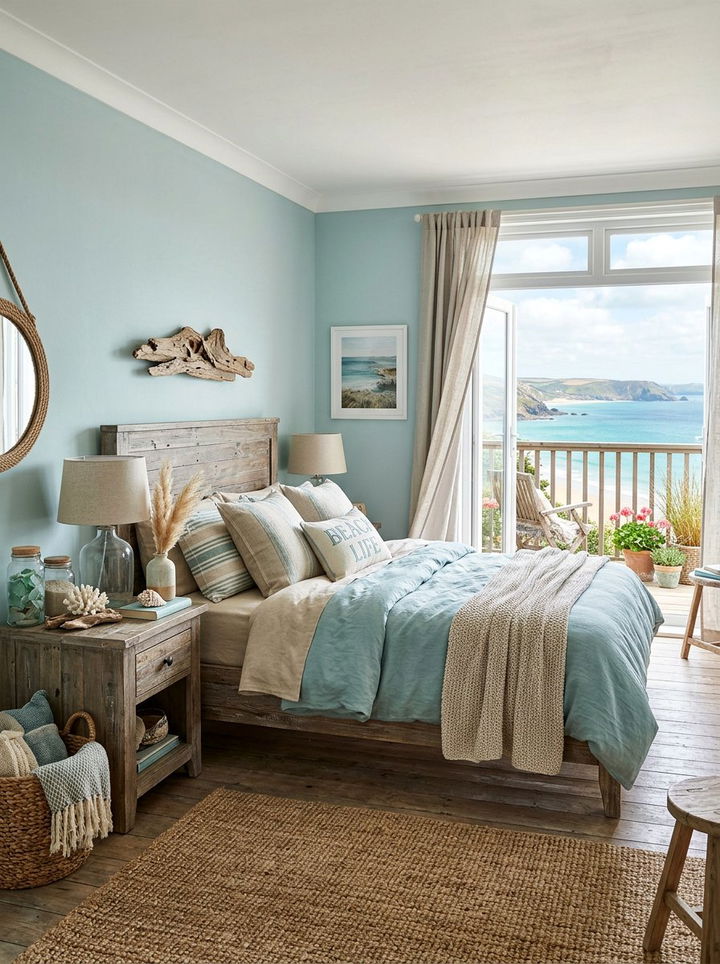 Coastal Blue Bedroom Decor - 30 blue bedroom decor ideas