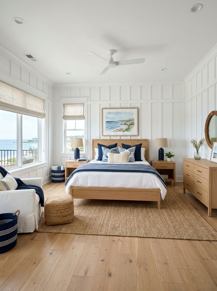 Coastal Board And Batten - 30 bedroom board and batten ideas
