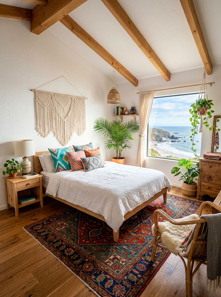 Coastal Boho Bedroom - 30 coastal bedroom ideas