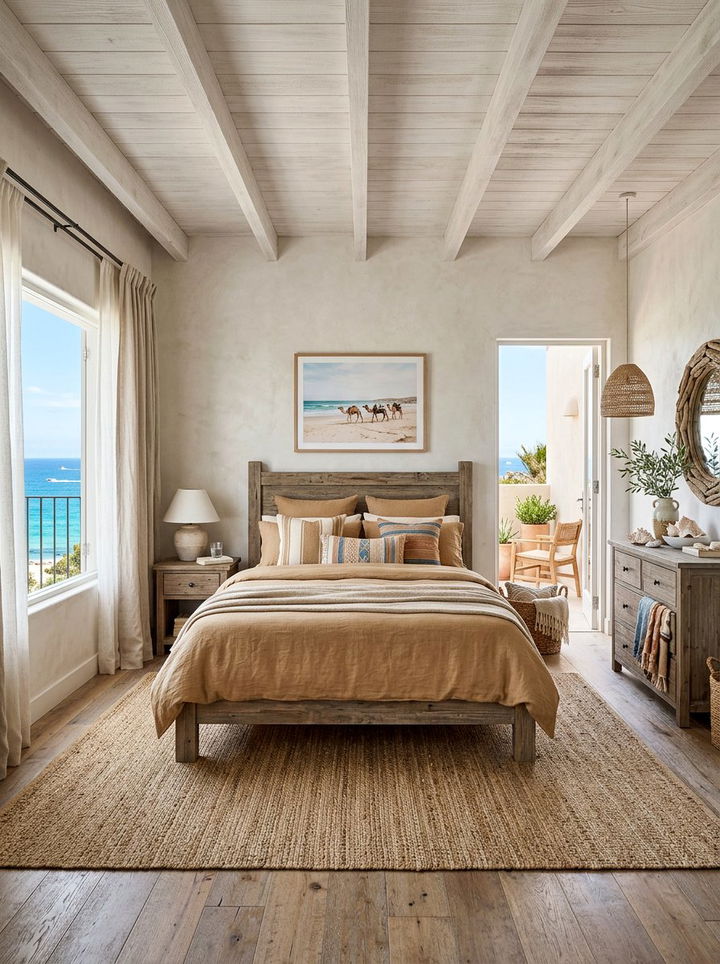 Coastal Camel Bedroom - 30 camel bedroom ideas