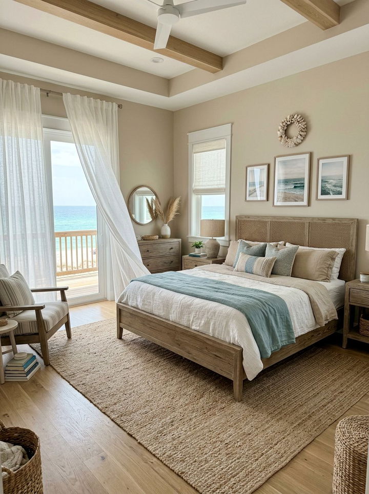 Coastal Contemporary Bedroom - 30 contemporary bedroom ideas