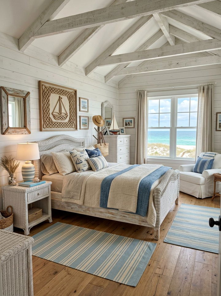 Coastal Cottage Bedroom - 30 handwoven bedroom ideas