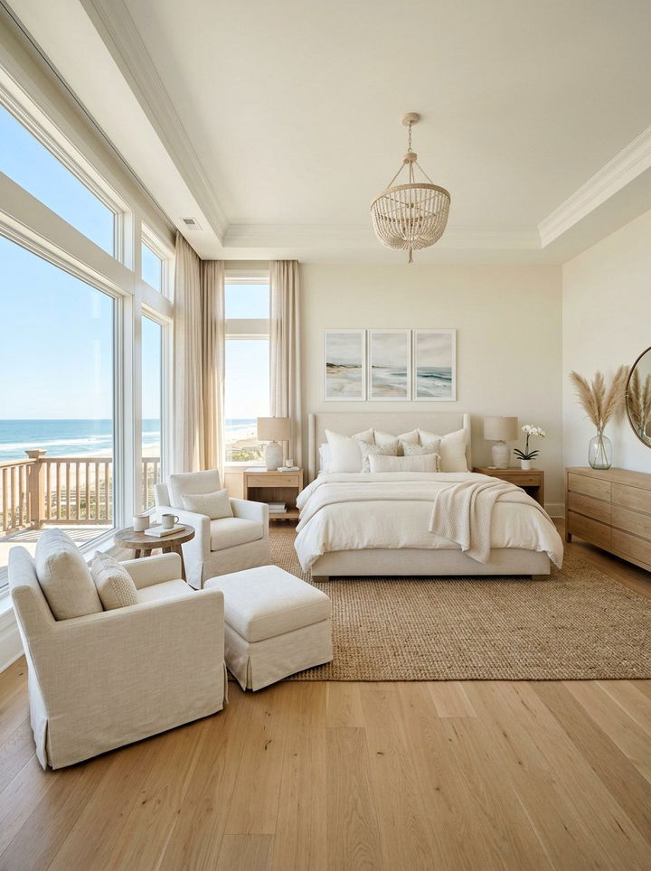 Coastal Cream Master Bedroom - 30 coastal cream bedroom ideas