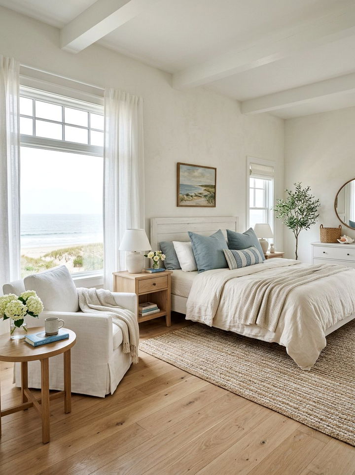 Coastal Grandmother Bedroom - 30 ocean themed bedroom ideas