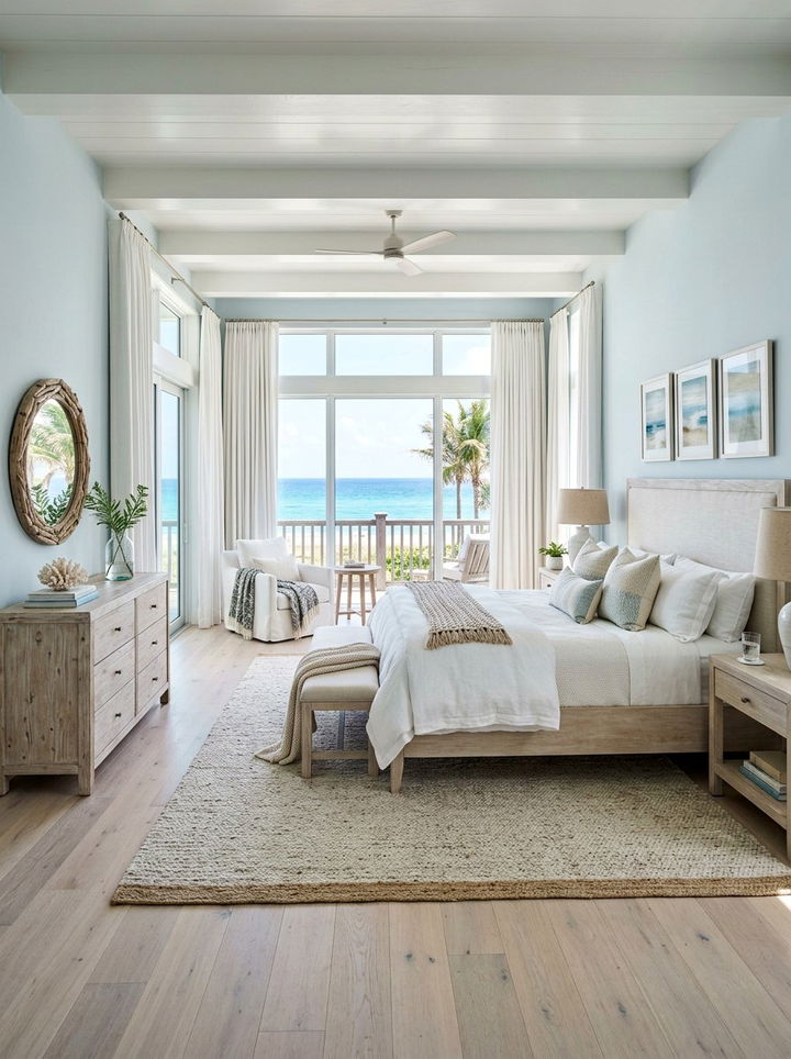 Coastal Luxury Master Bedroom - 30 luxury bedroom ideas