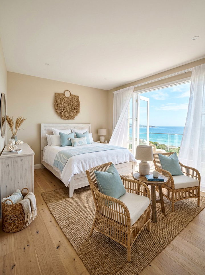 Coastal Master Bedroom - 30 primary bedroom ideas