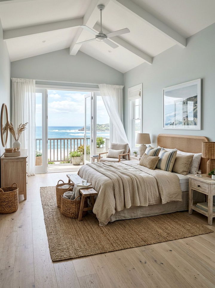 Coastal Neutral Bedroom - 30 soft neutral bedroom ideas