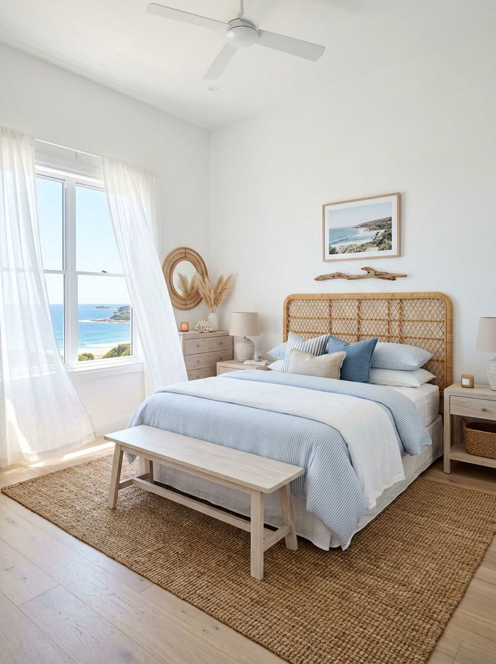 Coastal Style Bedroom - 30 bedroom redesign ideas