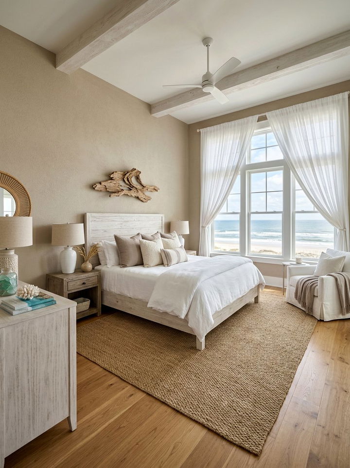 Coastal Taupe And White Bedroom - 30 taupe and white bedroom ideas