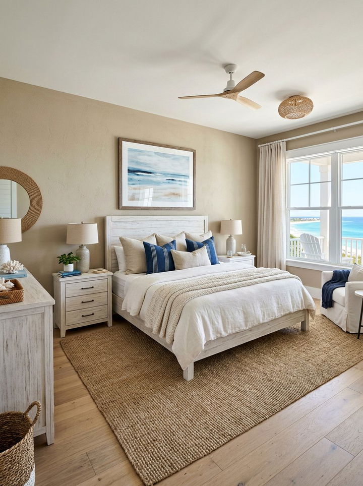 Coastal Taupe Bedroom - 30 taupe bedroom ideas