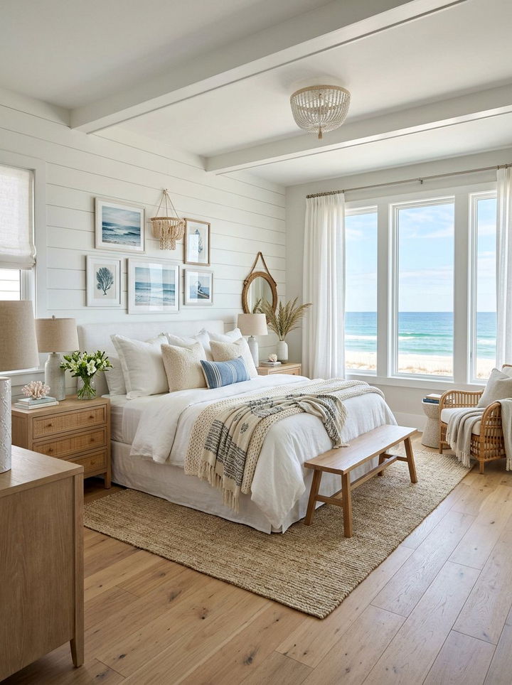 Coastal White Bedroom - 30 resort bedroom ideas