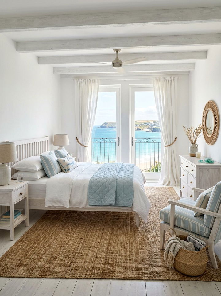 Coastal White Bedroom Style - 30 warm white bedroom ideas