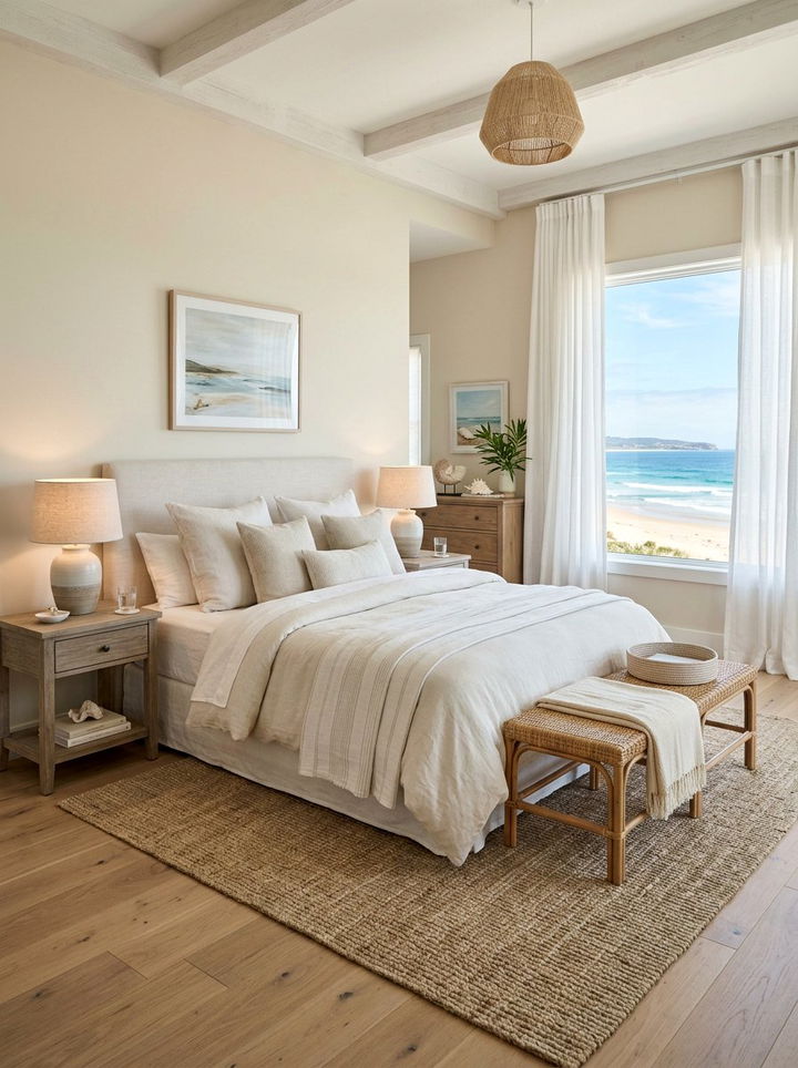 Coastal cream bedroom - 30 modern cream bedroom ideas