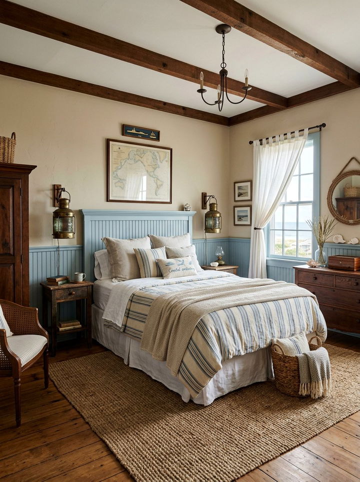 Coastal historic bedroom - 30 historic home bedroom ideas