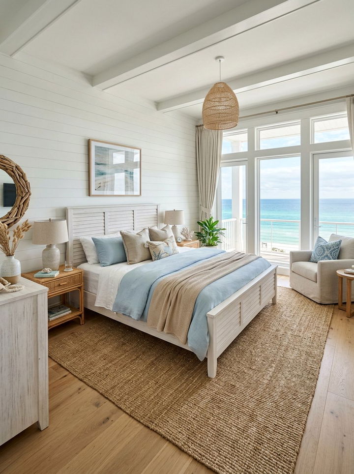 Coastal master bedroom - 30 main bedroom ideas