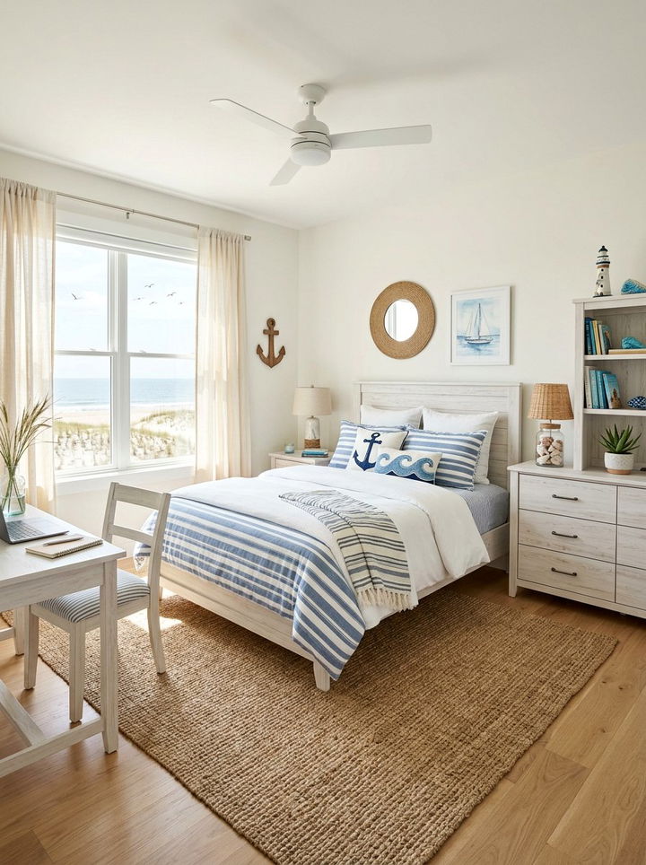 Coastal teen bedroom - 30 teen bedroom ideas