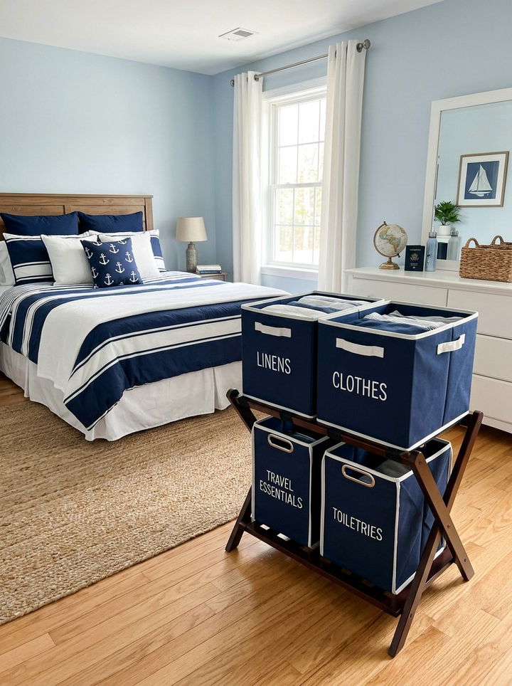 Collapsible Fabric Bins For Compact Spaces - 30 bedroom storage bins