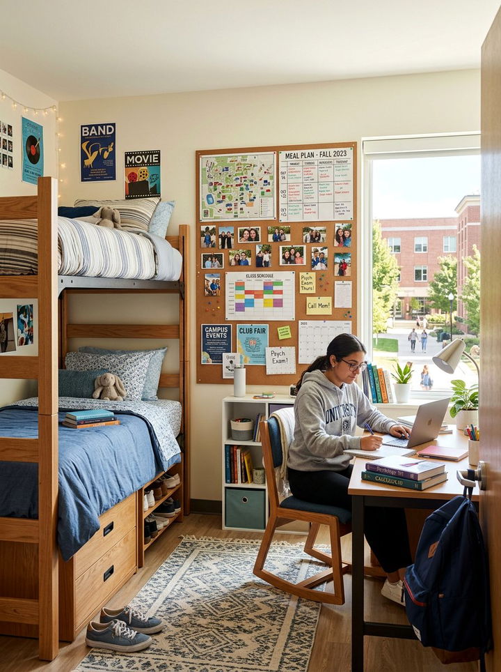 College Dorm Cork Board - 30 bedroom cork boards