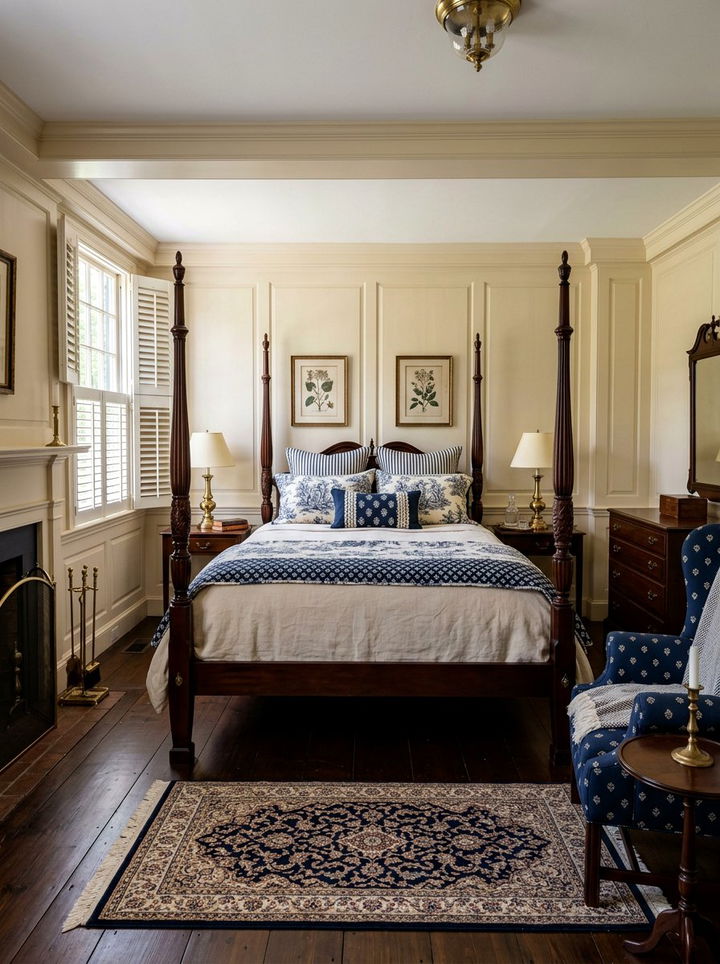 Colonial Bedroom Furniture - 30 old house bedroom ideas
