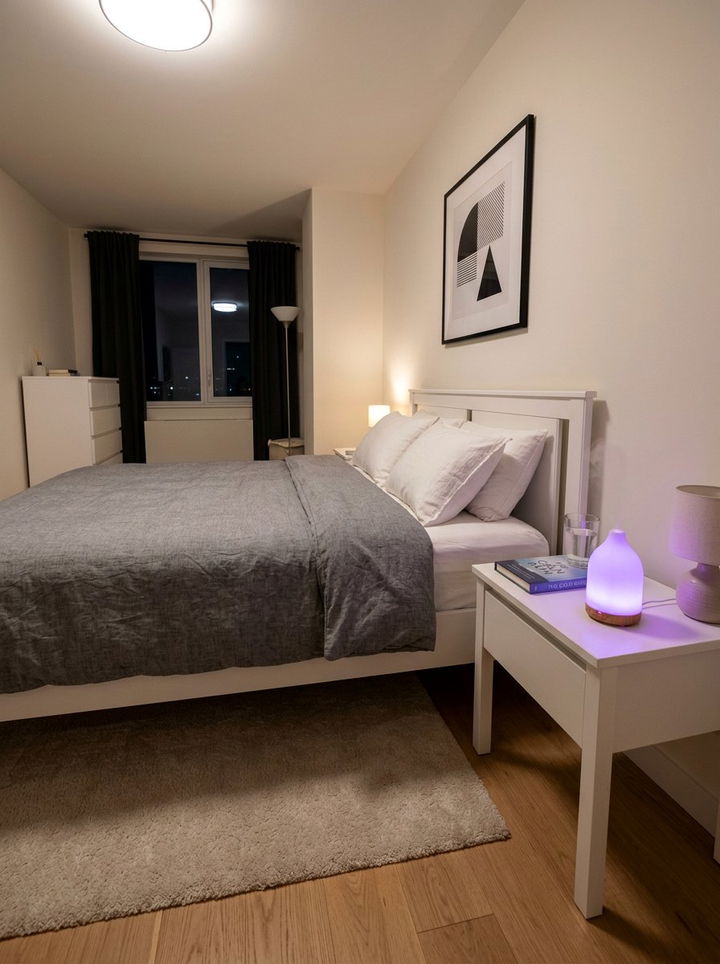 Color Changing Led Diffuser - 30 bedroom diffusers