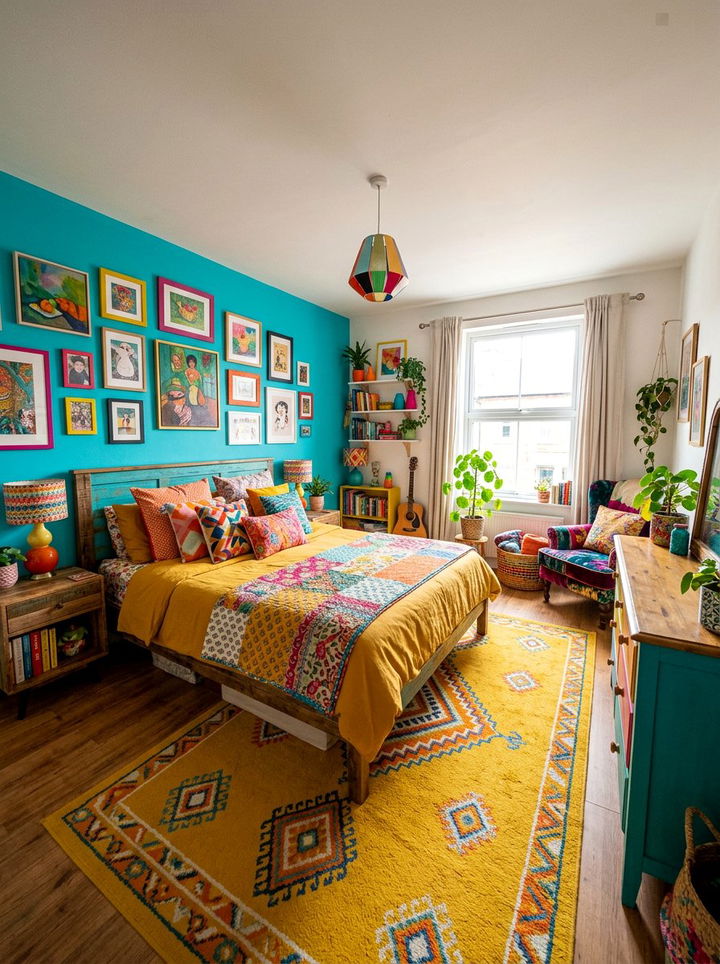 Colorful Bedroom Decor - 30 bedroom personalized ideas