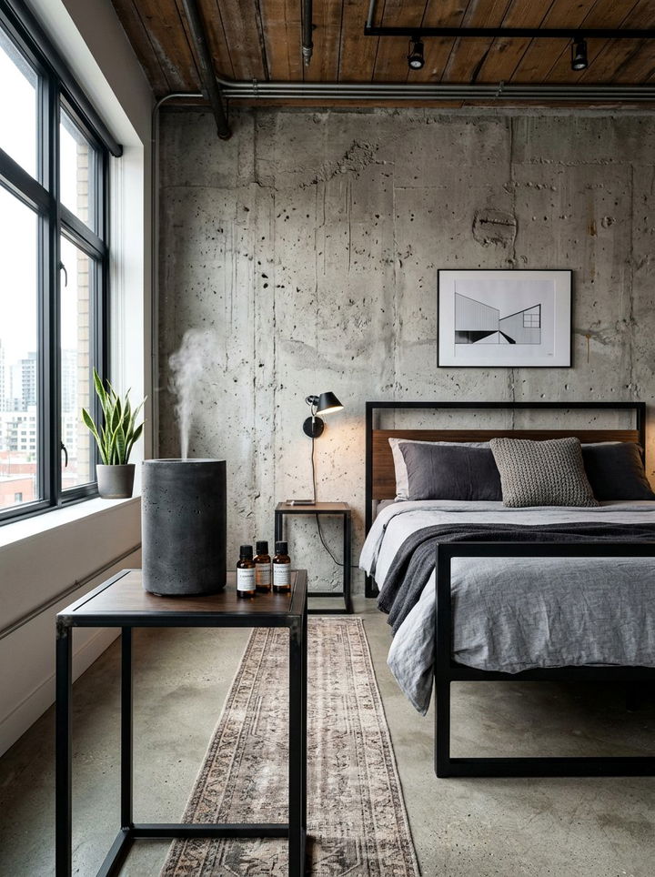 Concrete Essential Oil Diffuser - 30 bedroom diffusers