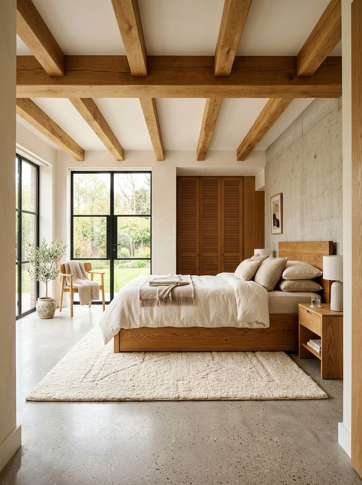 30 Polished Concrete Bedroom Ideas for Modern Homes