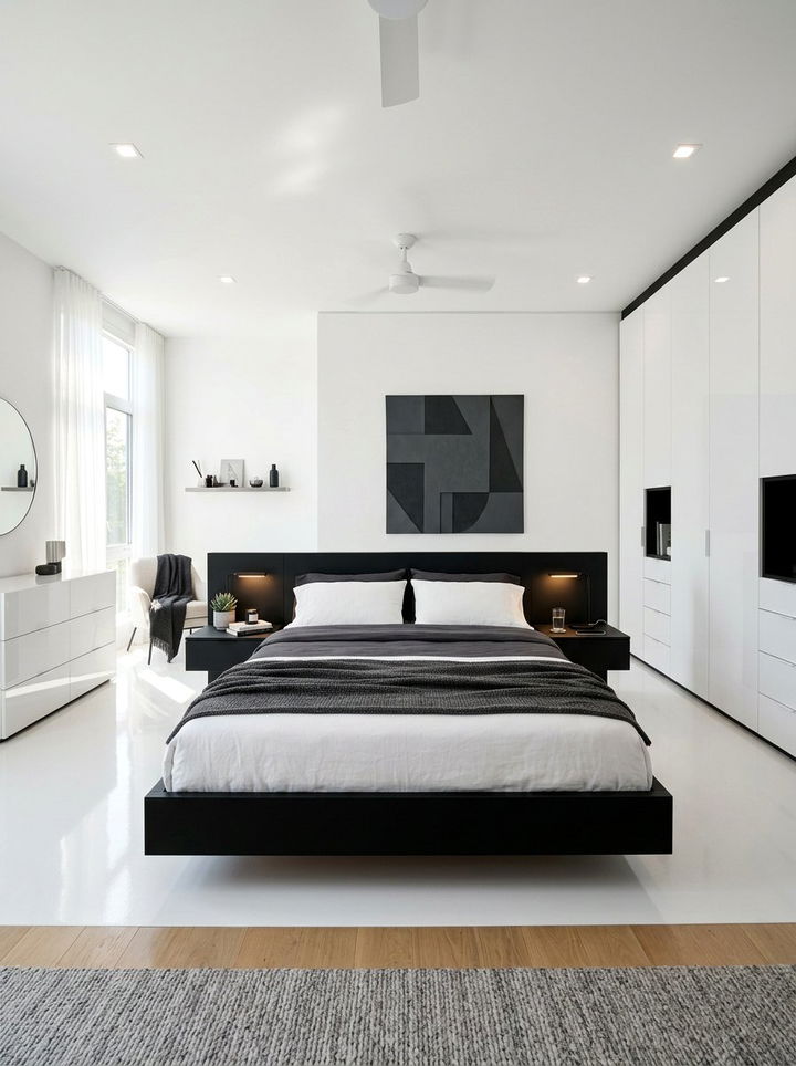 Contemporary Bedroom Furniture - 30 new build bedroom ideas