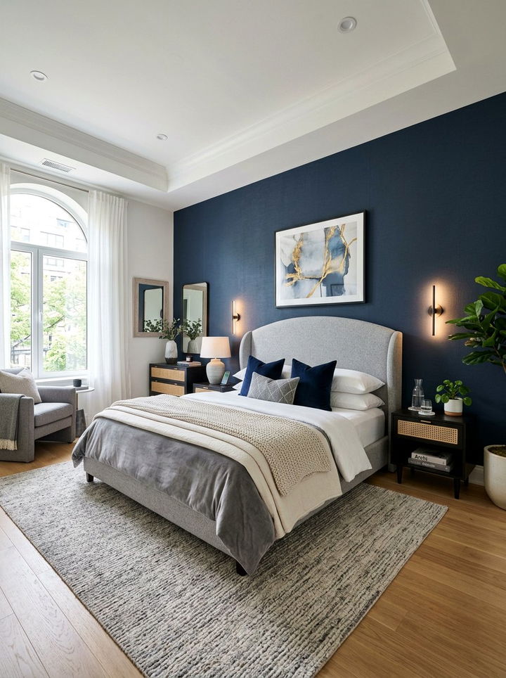 Contemporary King Bed Layout - 30 king size bedroom ideas