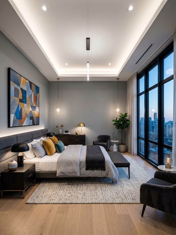 Contemporary Master Bedroom - 30 large bedroom ideas