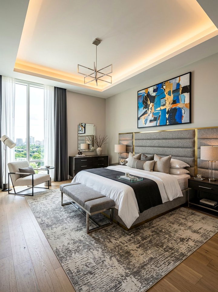 Contemporary Master Bedroom - 30 bedroom decoration ideas