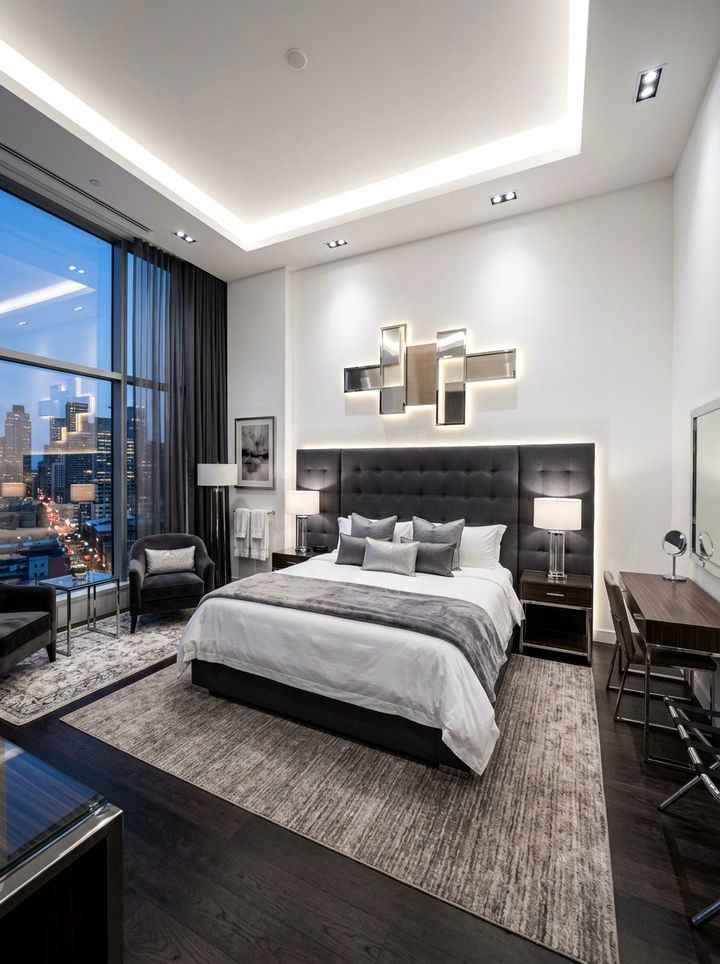 Contemporary Suite Bedroom - 30 quick bedroom ideas