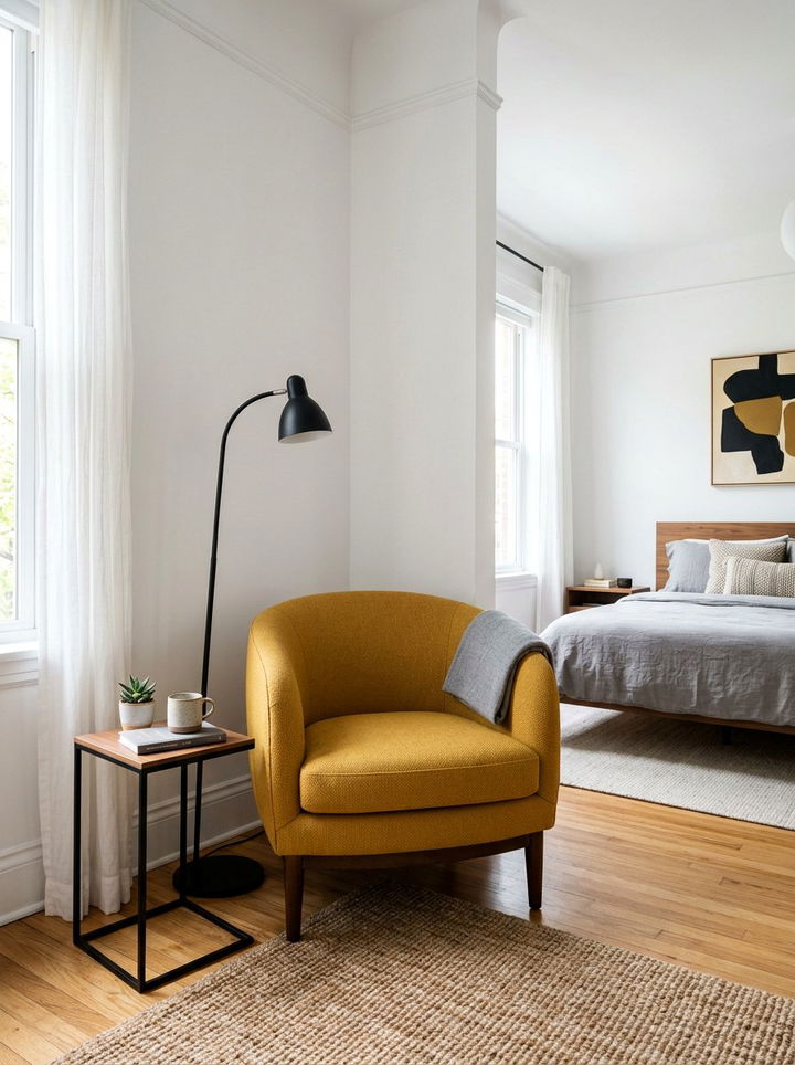 Contemporary Tub Chair - 30 bedroom accent chairs