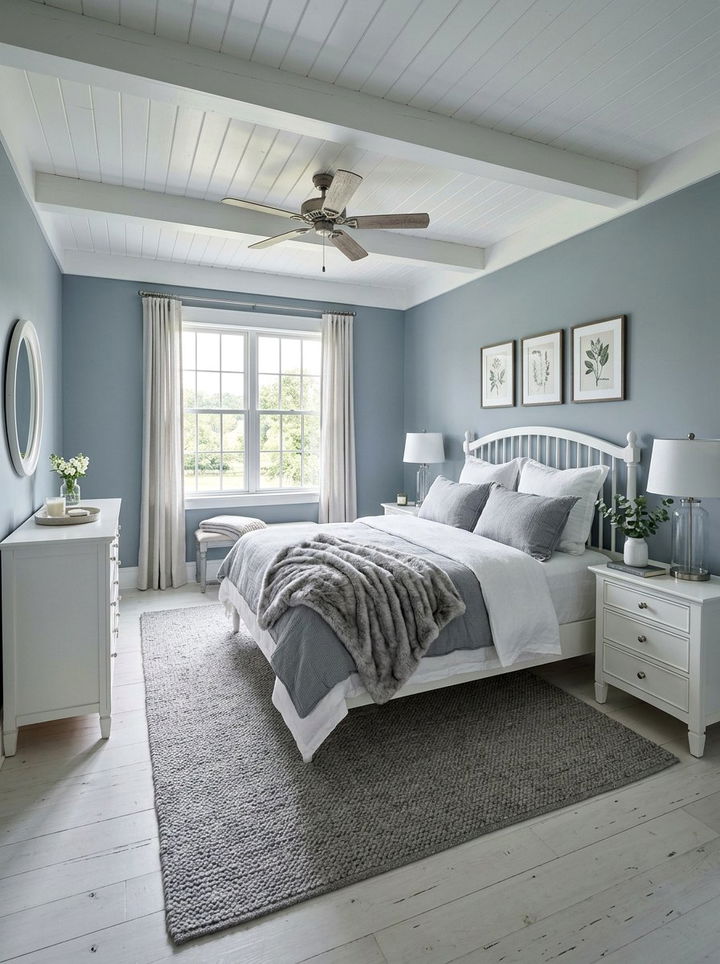 30 Farmhouse Gray Bedroom Ideas for a Sophisticated Look