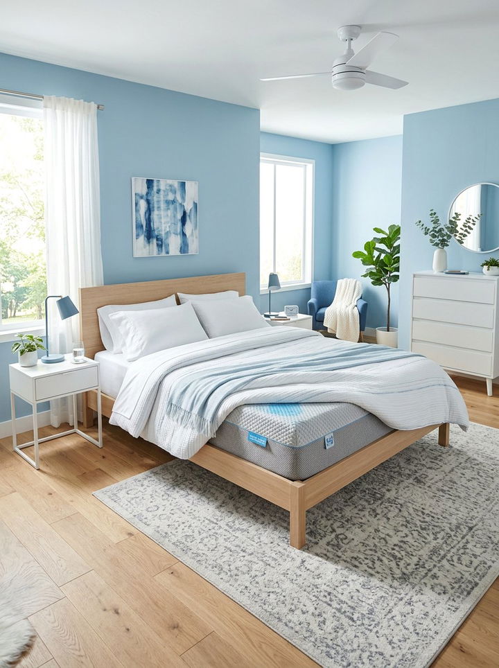 Cooling Gel Mattress - 30 bedroom temperature control ideas