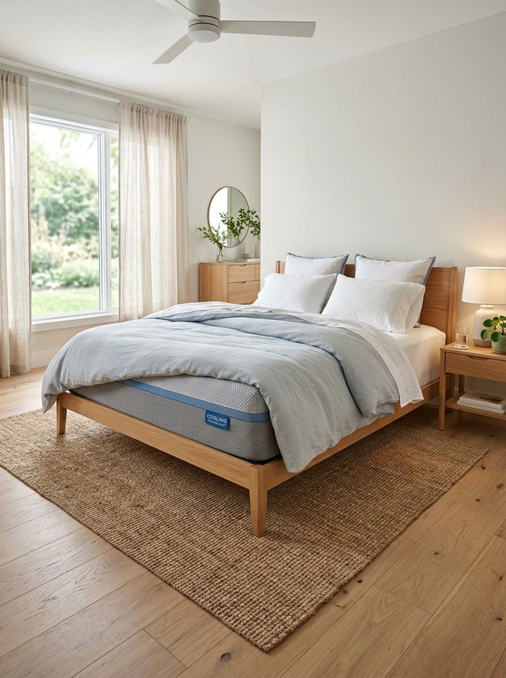 Cooling Gel Mattress - 30 insomnia bedroom ideas