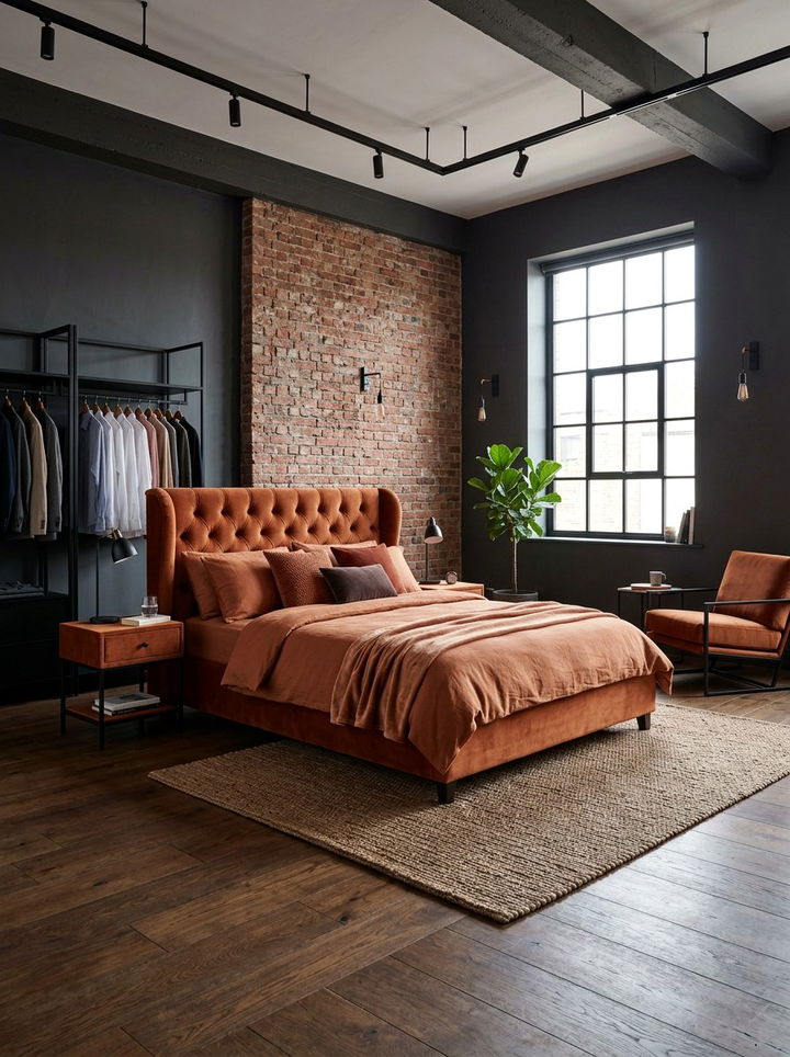 Copper Velvet Furniture - 30 velvet bedroom ideas