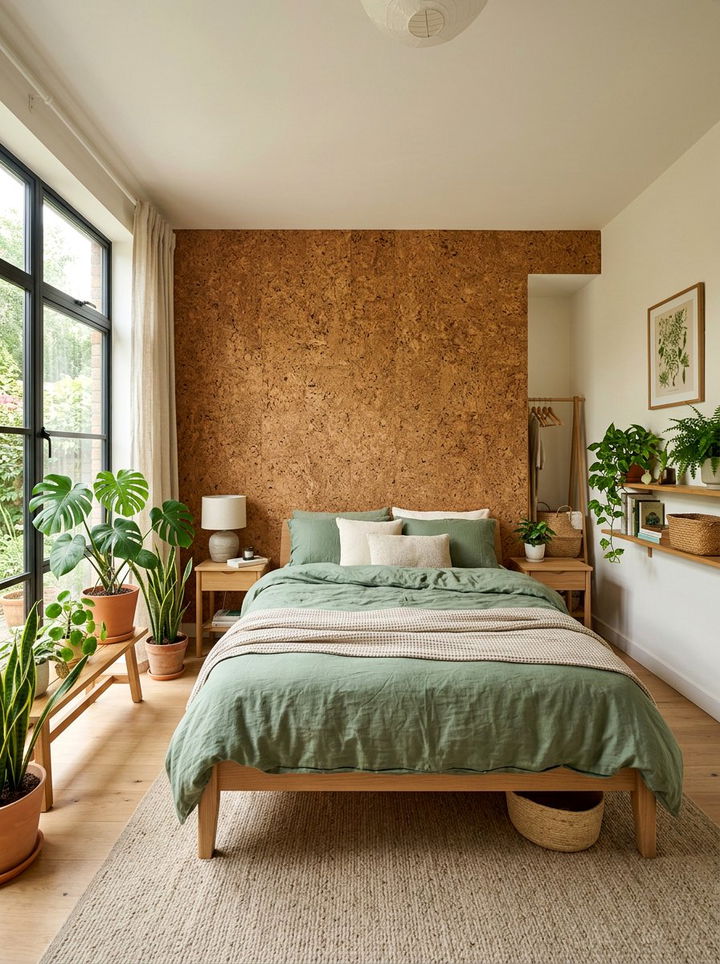 Cork Tiles - 30 bedroom soundproofing ideas