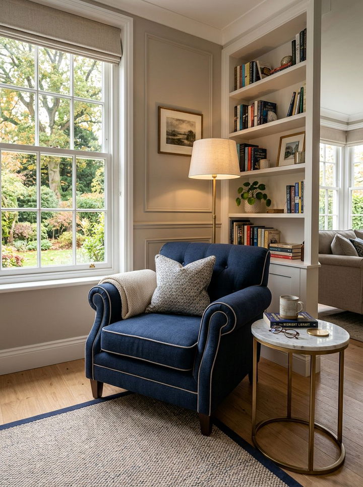 Corner Armchair - 30 bedroom furniture ideas