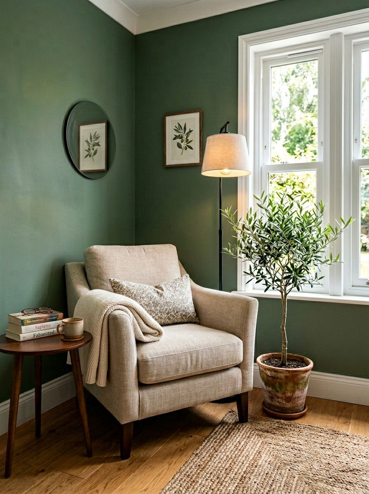 Corner Armchair - 30 bedroom seating ideas