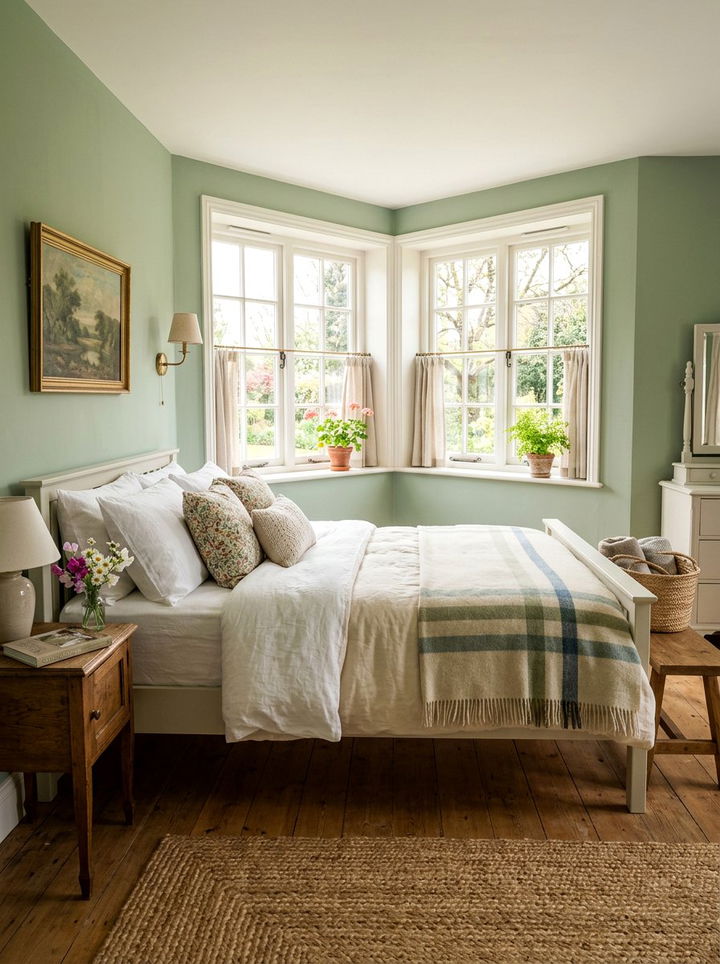 Corner Bed Placement - 30 tiny bedroom ideas