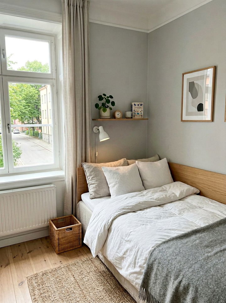 Corner Bed Placement Small Room - 30 bedroom furniture arrangement