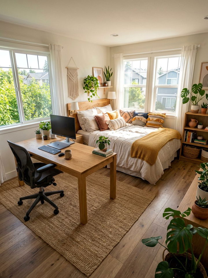 Corner Bed Placement - 30 bedroom furniture placement