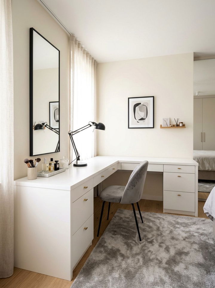 Corner Bedroom Dressing Table - 30 bedroom vanity tables