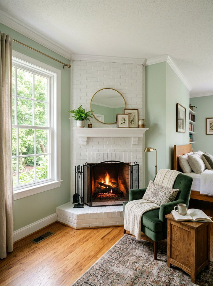 Corner Bedroom Fireplace - 30 bedroom with fireplace ideas