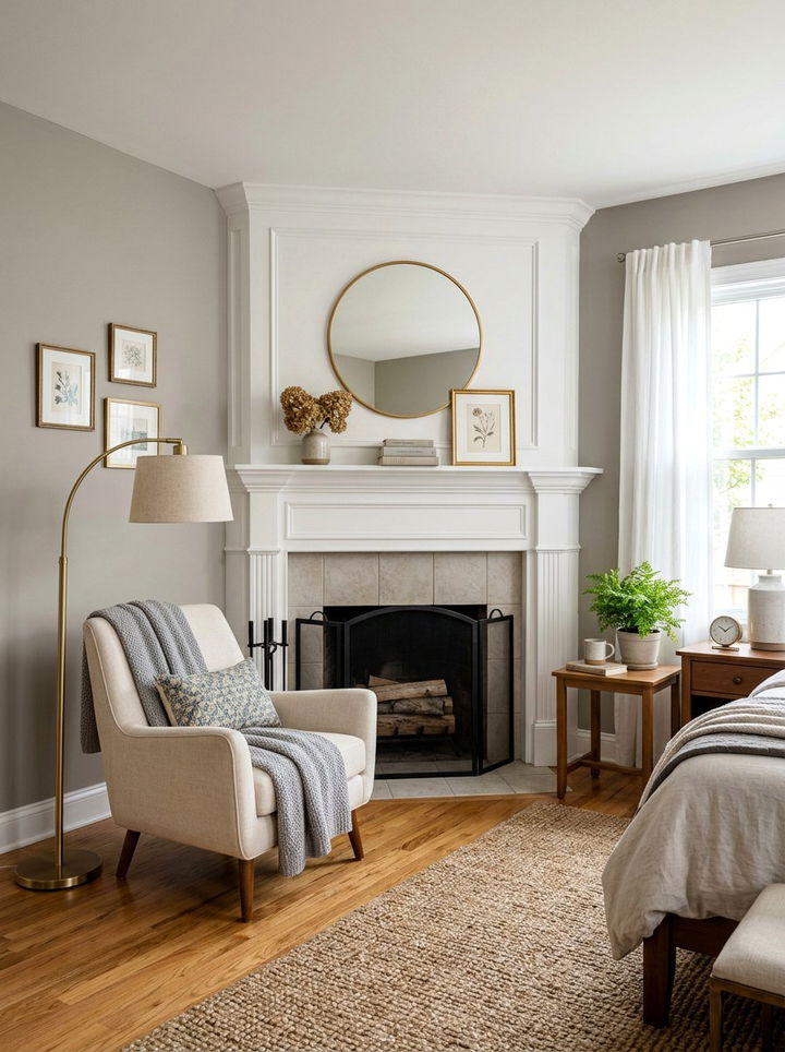 Corner Bedroom Mantel - 30 bedroom fireplace mantels