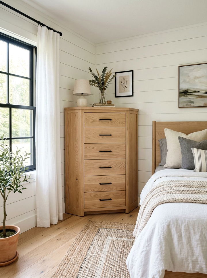 Corner Chest Of Drawers - 30 bedroom corner storage ideas