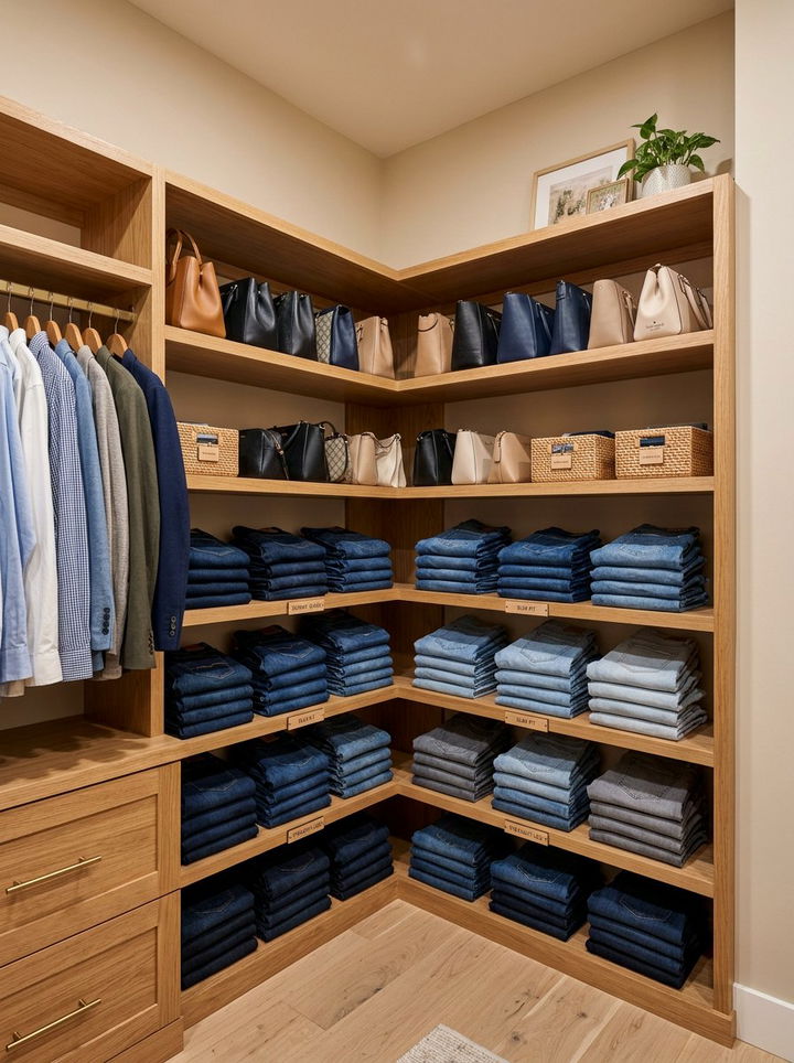 Corner Closet Shelving - 30 bedroom closet shelving ideas