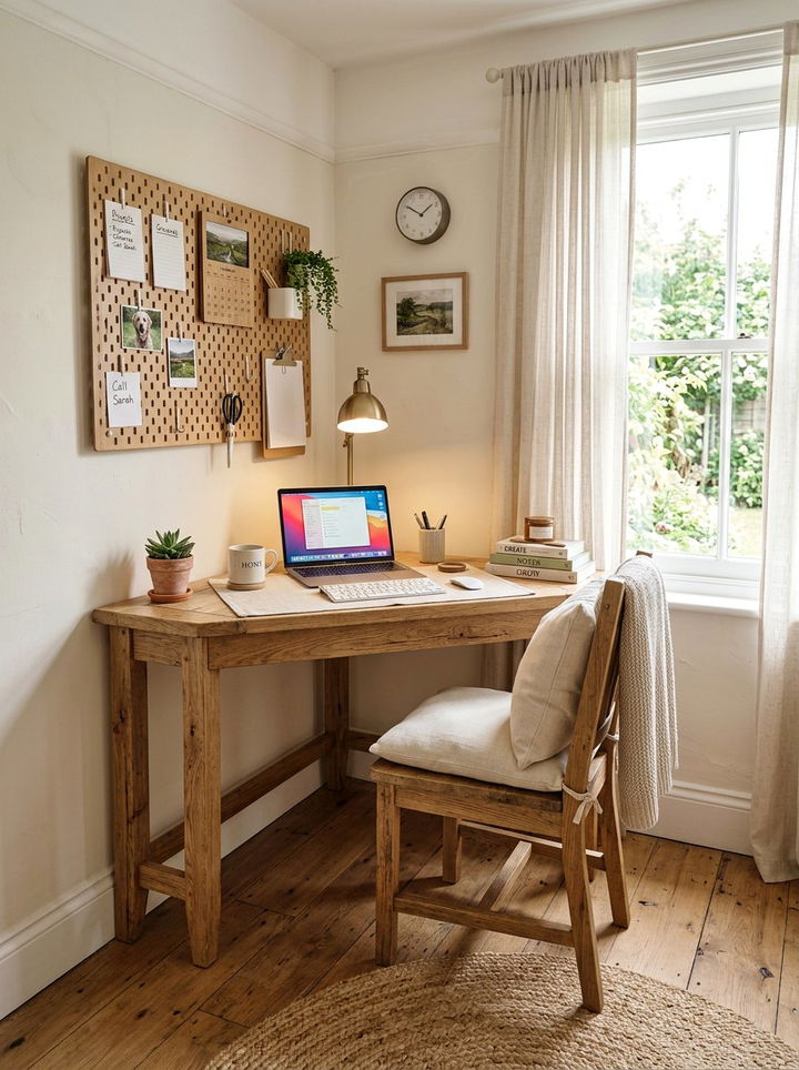 Corner Desk Setup - 30 bedroom workspace ideas